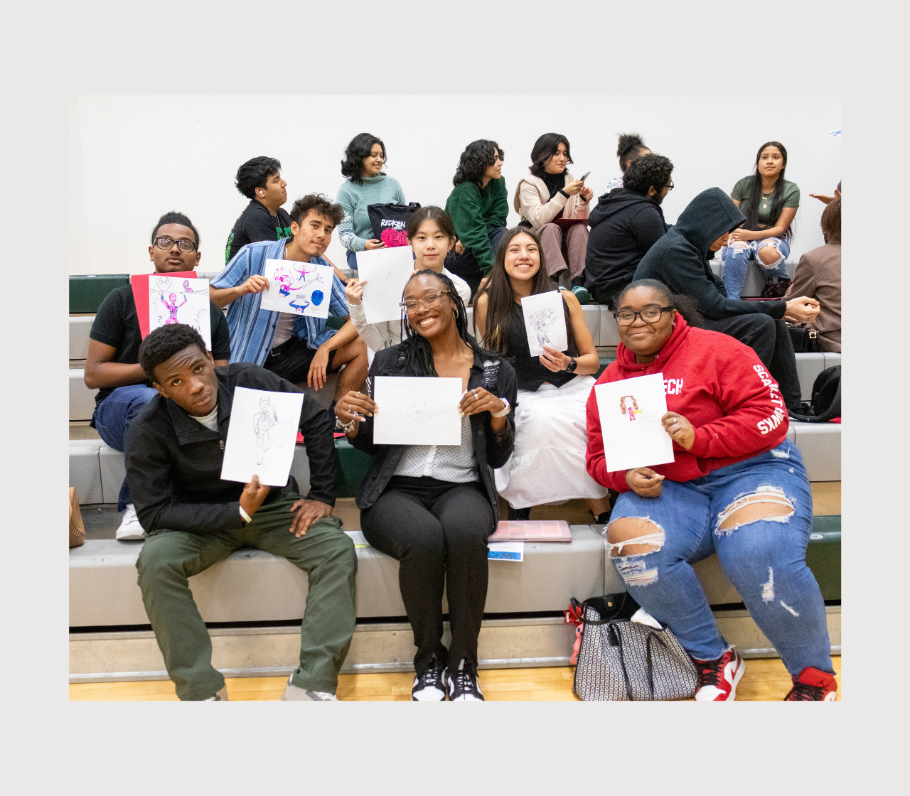 Class of 2029 Chicago Scholars show off their New Scholar Orientation projects