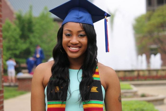 Young man in glasses.